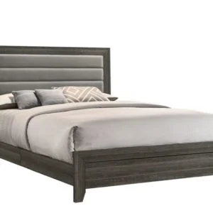 grey king bed